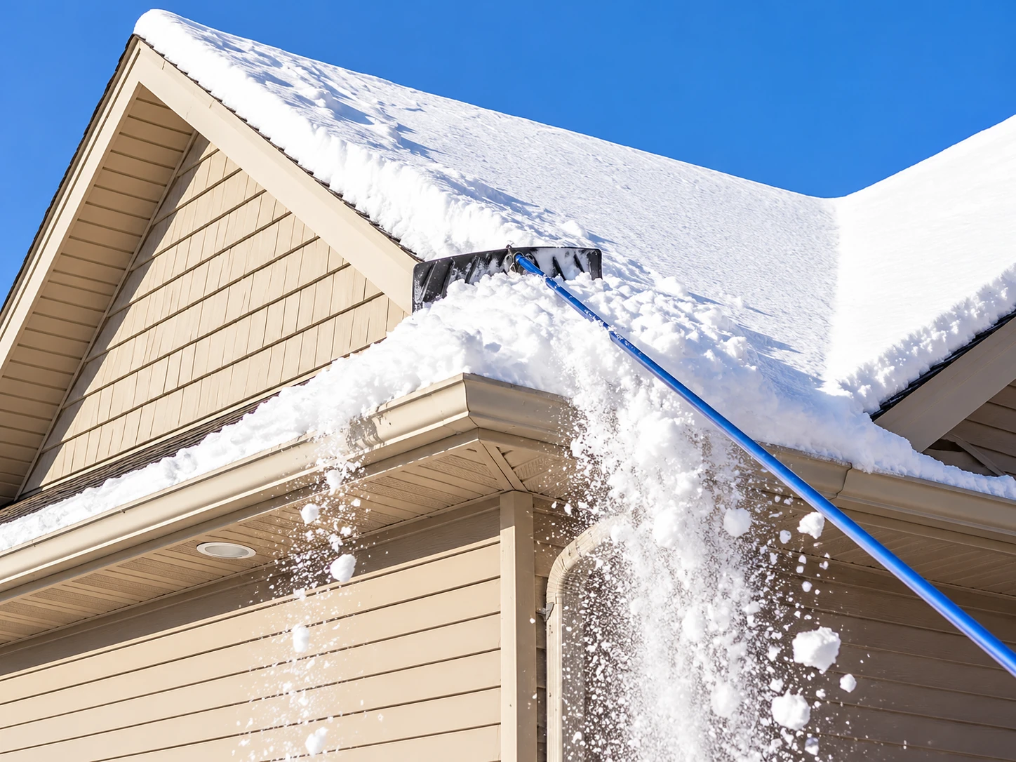 Hip Roof Snow Removal Ottawa